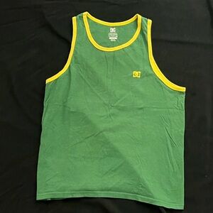DC Green & Yellow Tank Top size / small
